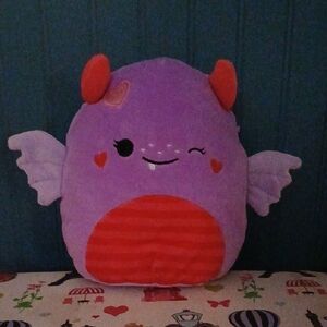 Squishmallows Purple and Red Plush